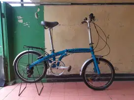 Sepeda lipat ban  20 aluminium speed 7