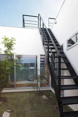 pembuatan railing tangga