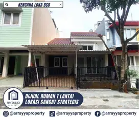 DIJUAL RUMAH 1 LANTAI LOKASI DI KENCANA LOKA BSD -HRB133