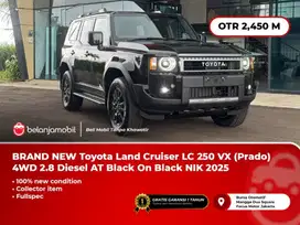 [ BRAND NEW ] Toyota Land Cruiser LC 250 VX 2.8 Diesel AT Black 2025