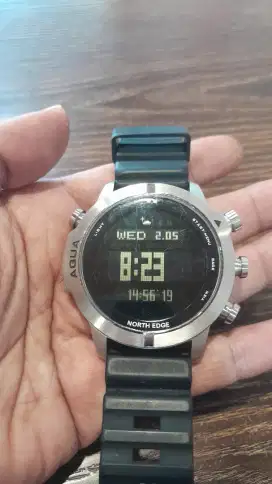 Jam tangan Out Door / Menyelam / Sport  NORTH EDGE - AQUA,  Original.