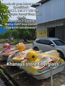 Harga sepeda air bebekan/Harga perahu bebekkan/Harga bebek gowes murah