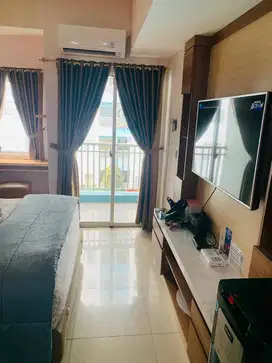 Disewakan Apartmen Mewah (Full Furnish) View Kolam renang