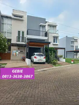 DIJUAL MURAH Rumah Modern 2 Lt di Cluster Kebayoran Bintaro SC-15633
