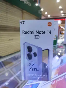 Redmi note 14 5G 12/512 (Unit Baru)