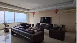 Penthouse pantai mutiara luas 572 m,3 lantai furnished mewah, sea view