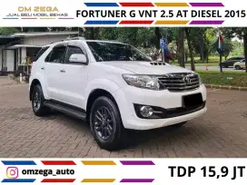 (TDP 15,9 JT) FORTUNER G VNT 2.5 AT DIESEL 2015