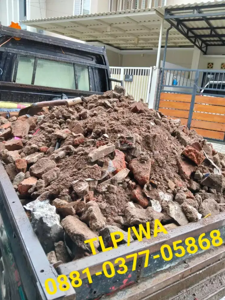 Jasa buang gragal,sampah,carteran Pick up & tossa