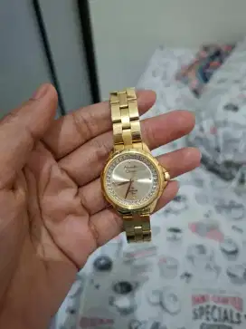 Jam tangan Alexander Christie gold