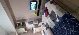 Apartemen Harian  Dekat Stasiun & Kampus, Free Netflix, Diskon 50%!