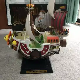 Diecast kapal mainan one piece