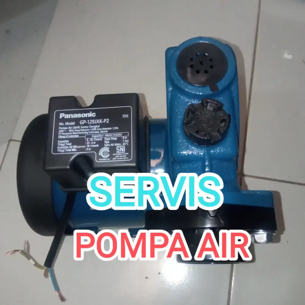 SERVIS POMPA, RESAPAN LIMBAH KURAS TANDON