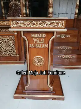mimbar podium stock raedy