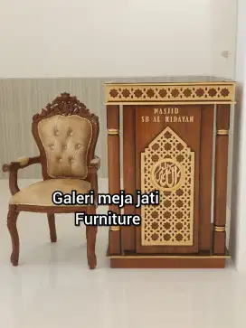 mimbar podium dudukan
