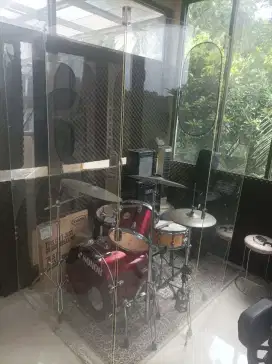 Peredam acrylic (untuk drum) / Drum Shield Acrylic