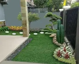 Taman minimalis harga terima rapi