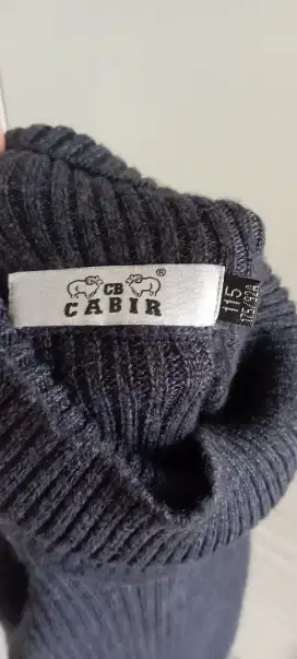 Sweater musim dingin pria long john turtle neck