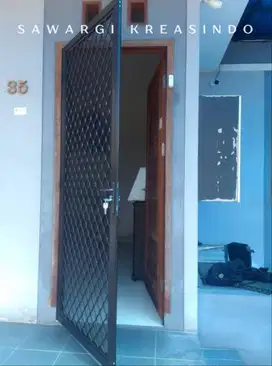 Pintu teralis & pintu kasa nyamuk terima pasang sampai beres termurah