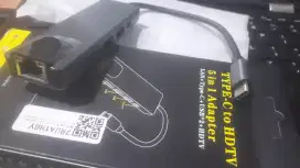 5in1 Type C to Hdmi usb 3 LAN