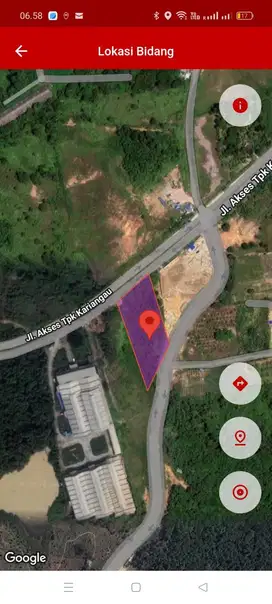 Dijual Tanah Karingau Stategis Balikpapan, Kalimantan Timur