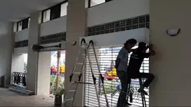 Pemasangan Rolling door, folding gate, rolling grille, pintu harmonika
