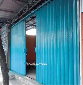 Pasang Rolling door folding gate PT Tiga dara teknik amanah terpercaya
