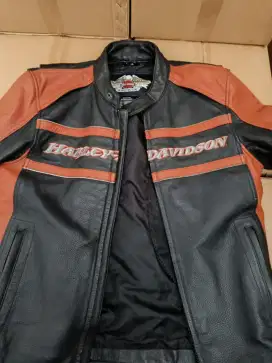 Jaket/jacket kulit asli 100% Harley Davidson