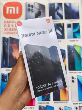 NEW REDMI NOTE 14 8/256 RESMI 12 BLN XIAOMI