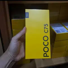 Poco C75 6/128 8/256 GARANSI RESMI 15BULAN NFC BLACK AND GREEN