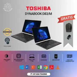 LAPTOP 2 IN 1 TOSHIBA DYNABOOK D83 CORE I3 GEN 8 | RAM 8/128GB SSD