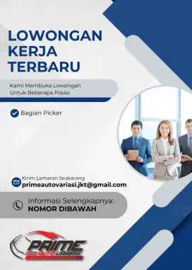 LOWONGAN WANITA PICKER GUDANG ONLINE SHOP
