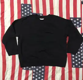 Sweater crewneck h&m original boxy fit mulus