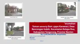 Dijual Rumah Taman Beverly Golf Lippo Karawaci
