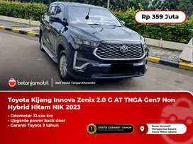 [BANYAK BONUS]Toyota Kijang Innova Zenix 2.0 G AT Gen7 Hitam 2023/2024