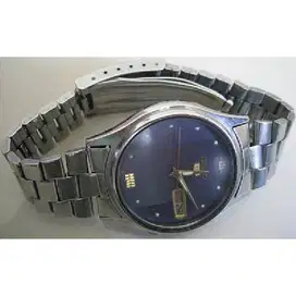 Vintage jam tangan pria antik jadul  Seiko S  Dark Blue Dial