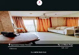 Dijual Apartement Cosmo Terrace 2BR Full Furnished Lantai Tinggi