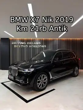 BMW X7 xDrive40i Pure Excellence AT 2019 Hitam B1185SLS Km21rb
