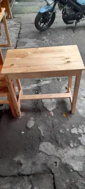 Meja jati belanda solid