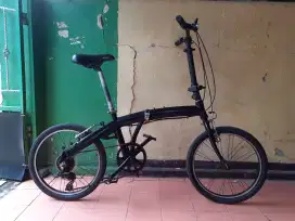 Sepeda lipat ban 20 aluminium enteng bgt