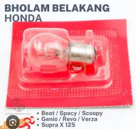 Bohlam belakang motor Honda