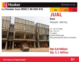 Jual Ruko Tabespot BSD City