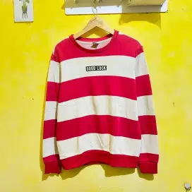 Crewneck trip merah putih