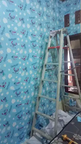 Jasa pemasangan wallpaper