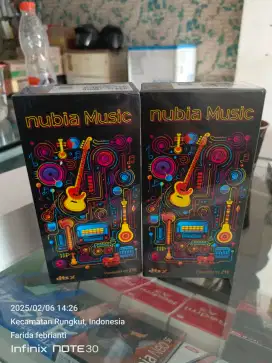 Nubia Music 4+4/128gb baru garansi resmi bisa TT Kredit