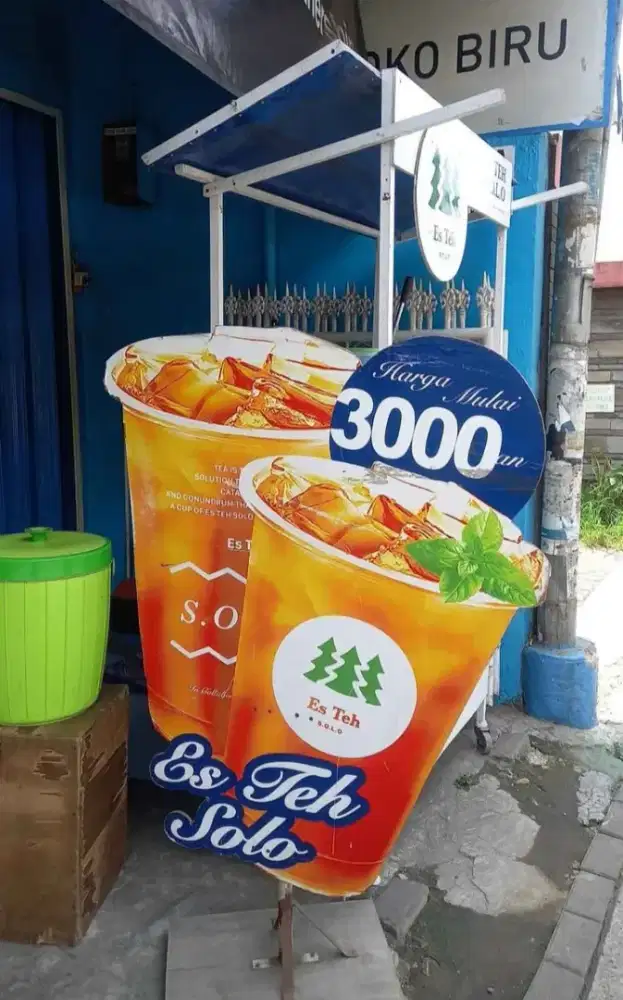Perlengkapan Jualan Es Teh Solo