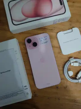 Iphone 15 128gb ibox pink bh 100 grs on sept 2025
