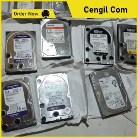Terima hardisk bekas 2tb