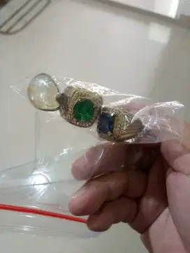 Cincin batu bacan safir