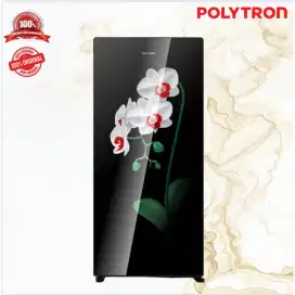 Kulkas Polytron Belleza PRA18MOW 1 Pintu Varia 180 Liter