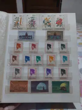 Koleksi perangko dan first post card